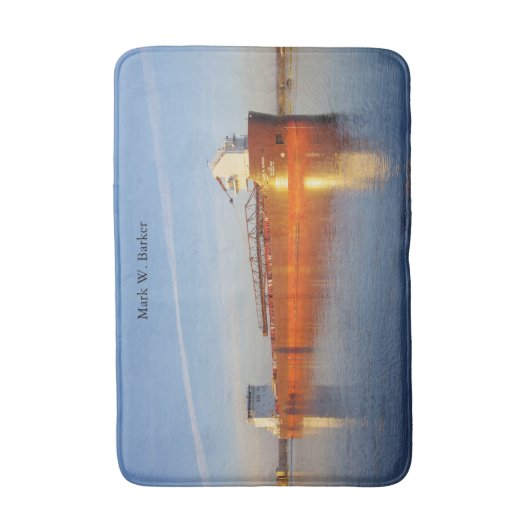 Mark W. Barker Badmat (Voorkant Verticaal)