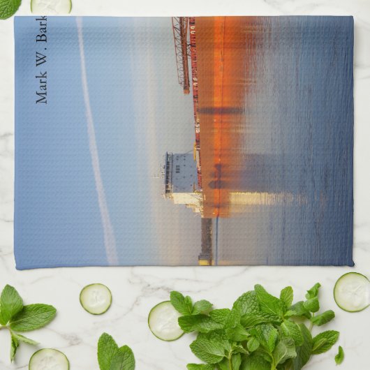 Mark W. Barker keukenhanddoek (Gevouwen)