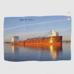 Mark W. Barker keukenhanddoek Golfhanddoek