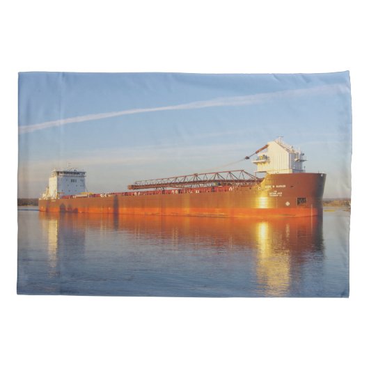 Mark W. Barker-loodcase Kussensloop (Achterkant)