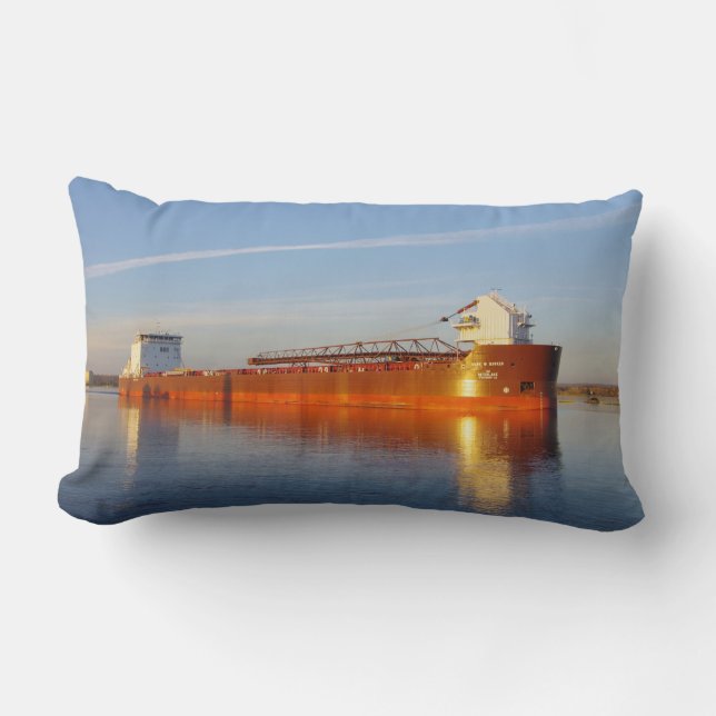 Mark W. Barker lumbar pillow Kussen (Voorkant)