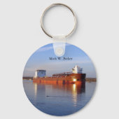 Mark W. Barker metaalsleutelketen Sleutelhanger (Voorkant)