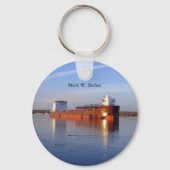 Mark W. Barker metaalsleutelketen Sleutelhanger (Achterkant)