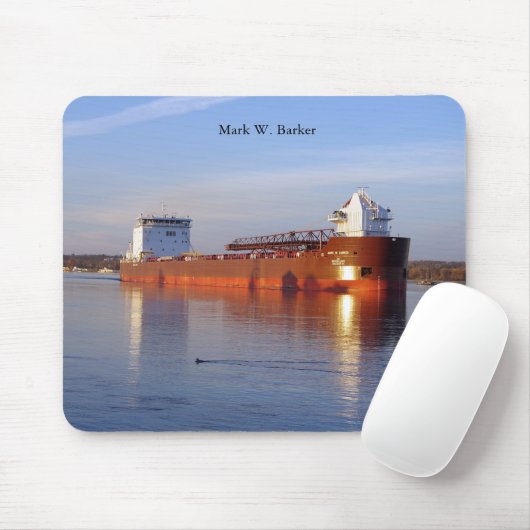Mark W. Barker mousepad Muismat (Met muis)