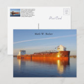 Mark W. Barker Post Card Briefkaart (Voorkant / Achterkant)
