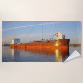 Mark W. Barker strandhanddoek Strandlaken (Voorkant)