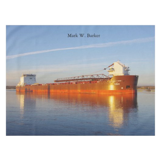 Mark W. Barker tablecloth Tafelkleed (Voorkant (Horizontaal))