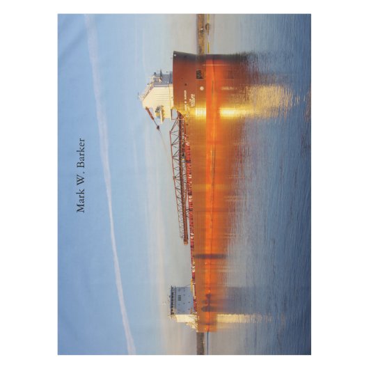 Mark W. Barker tablecloth Tafelkleed (Voorkant)