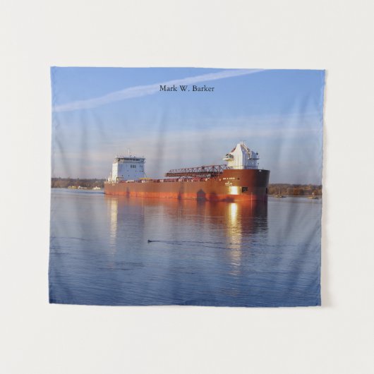 Mark W. Barker tapestry Wandkleed (Voorkant (horizontaal))