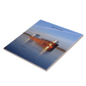 Mark W. Barker-tegel Tegeltje (Zijkant)