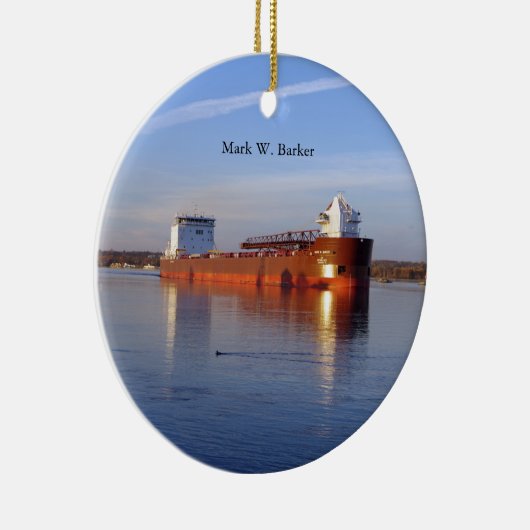 Mark W. Barker-versiering Keramisch Ornament (Rechts)