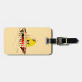 Mark Your Journey: de koepel van het Rock Bagagela Bagagelabel (Voorkant horizontaal)