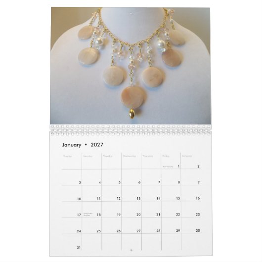 Markalino Jewelry Calendar Kalender (Jan 2027)