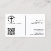 Markeer 4:39-41 Pastor Visitekaartje met QR-code (Achterkant)