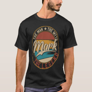 Markeer het man de mythe van de legende t-shirt