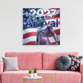 Markeer je agenda: 2027 canvas afdruk (Insitu (Woonkamer))