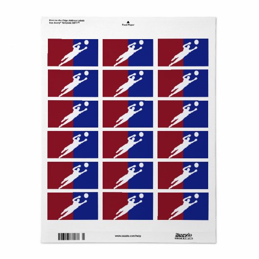 Markeeradres Etiket (Full Sheet)