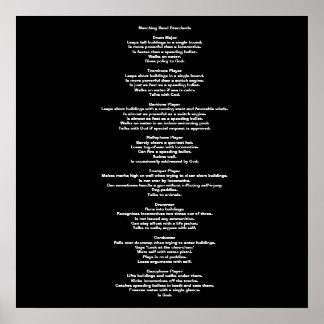 Markeerbandstandaarden Poster