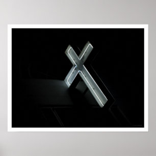 markeert de plaats poster