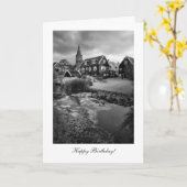 Marken Village Netherlands - Happy Birthday Kaart (Gele Bloem)