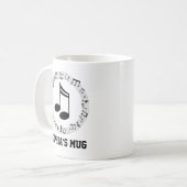 Markeren band muziek Gift Drum Major Koffiemok (Voorkant links)