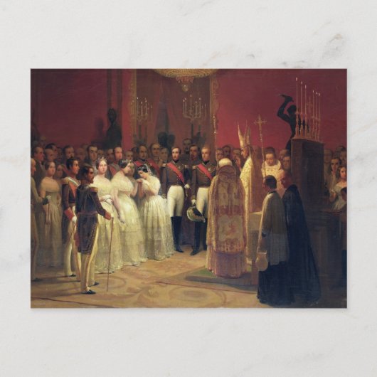 Markeren van koningin Isabella II Briefkaart (Voorkant)