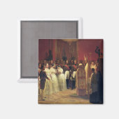 Markeren van koningin Isabella II Magneet (Voorkant / Achterkant)
