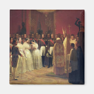 Markeren van koningin Isabella II Magneet