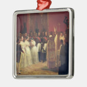 Markeren van koningin Isabella II Metalen Ornament (Links)