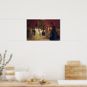 Markeren van koningin Isabella II Poster (Keuken)