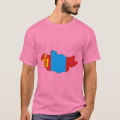 Markeren van Mongolië T-shirt (Voorkant)