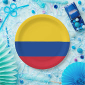 Markering: Colombia Papieren Bordje (Feest)