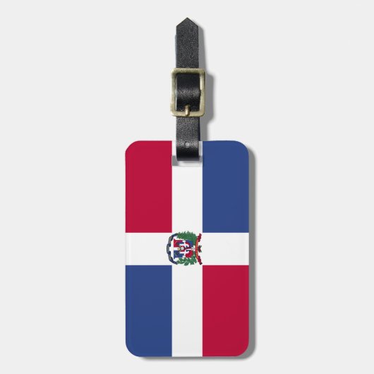 Markering Dominicaanse Republiek Bagagelabel (Voorkant verticaal)