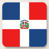 Markering Dominicaanse Republiek Bier Onderzetter (Voorkant)