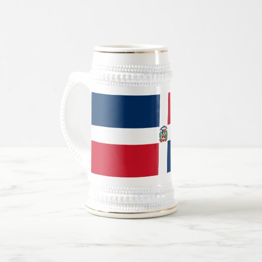 Markering Dominicaanse Republiek Bierpul (Voorkant links)