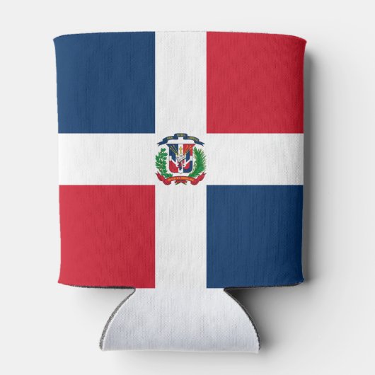 Markering Dominicaanse Republiek Blikjeskoeler (Achterkant)