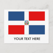 Markering Dominicaanse Republiek Briefkaart (Voorkant)