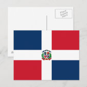 Markering Dominicaanse Republiek Briefkaart (Voorkant / Achterkant)