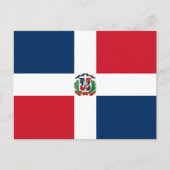 Markering Dominicaanse Republiek Briefkaart (Voorkant)