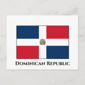 Markering Dominicaanse Republiek Briefkaart (Voorkant)