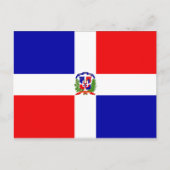 Markering Dominicaanse Republiek Briefkaart (Voorkant)