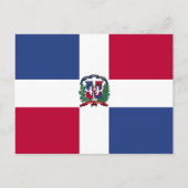 Markering Dominicaanse Republiek Briefkaart (Voorkant)