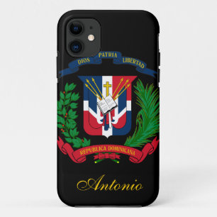 Markering Dominicaanse Republiek iPhone 11 Hoesje