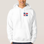 Markering Dominicaanse Republiek Hoodie (Voorkant)