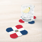 Markering Dominicaanse Republiek Kartonnen Onderzetters (Insitu)