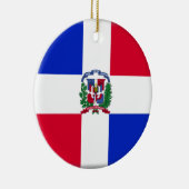 Markering Dominicaanse Republiek Keramisch Ornament (Rechts)