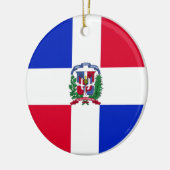 Markering Dominicaanse Republiek Keramisch Ornament (Links)