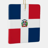 Markering Dominicaanse Republiek Keramisch Ornament (Rechts)