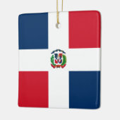 Markering Dominicaanse Republiek Keramisch Ornament (Links)