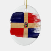 Markering Dominicaanse Republiek Keramisch Ornament (Rechts)